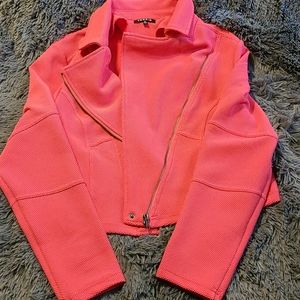 HOT PINK Torrid Moto Jacket